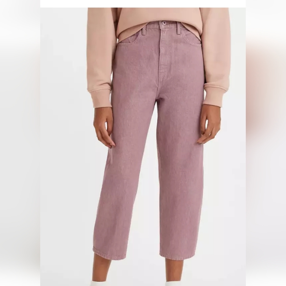 Levi Barrell Crop Relaxed Fit Jeans‎